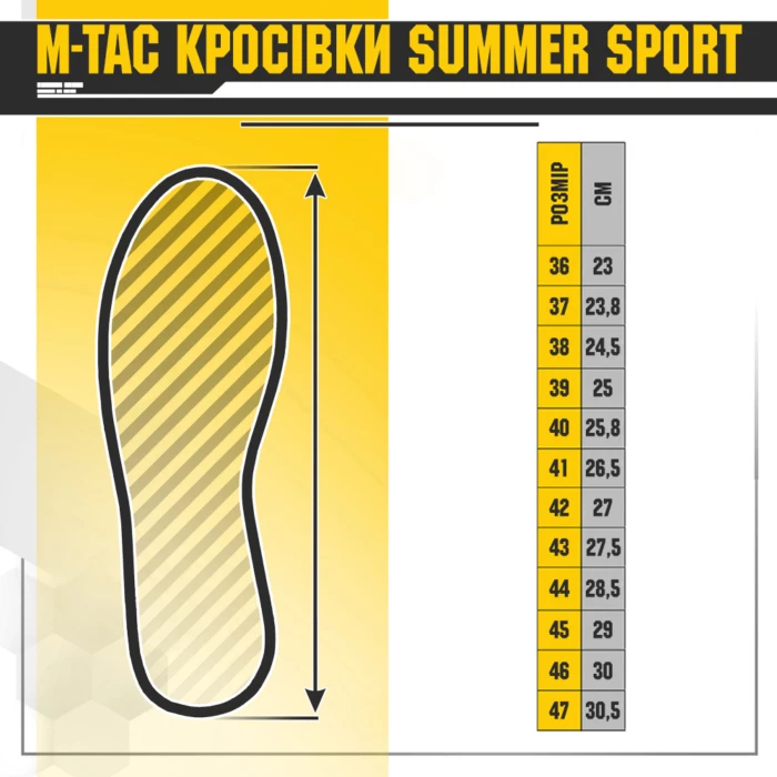 Кросівки summer sport M Tac розмірна сітка